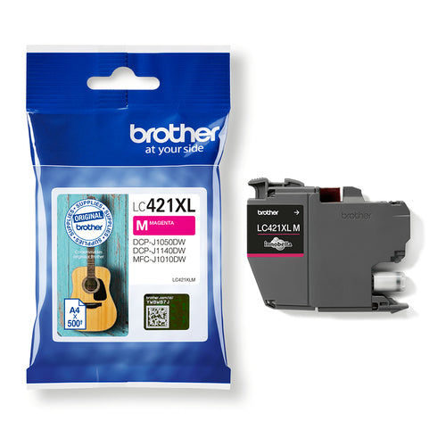 Brother LC-421XLM ink cartridge 1 pc(s) Original High (XL) Yield Magenta Brother LC-421XLM ink cartridge 1 pc(s) Original High (XL) Yield Magenta